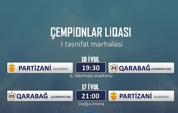 “Qarabağ”ın oyunlarına bu kanalda baxa biləcəksiniz