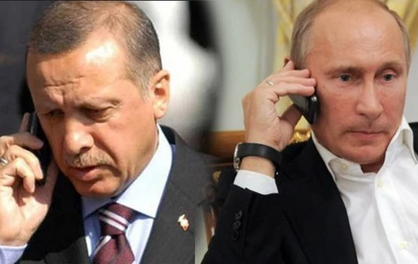 Ərdoğanla Putin arasında telefon danışığı olub