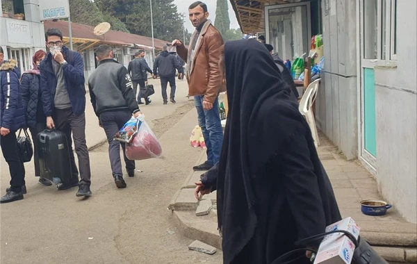 Astarada hər yan qara maskalılardır: İrana ən yaxın şəhərimizdən reportaj - FOTO