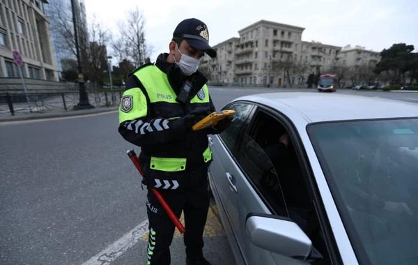 Azərbaycanda 1 sutkada karantin rejimini pozan 1499 sürücü cərimələndi