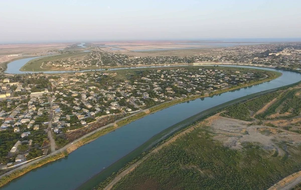 Neftçalaya çəkilən magistral su kəmərinin 50 %-i hazırdır - FOTO