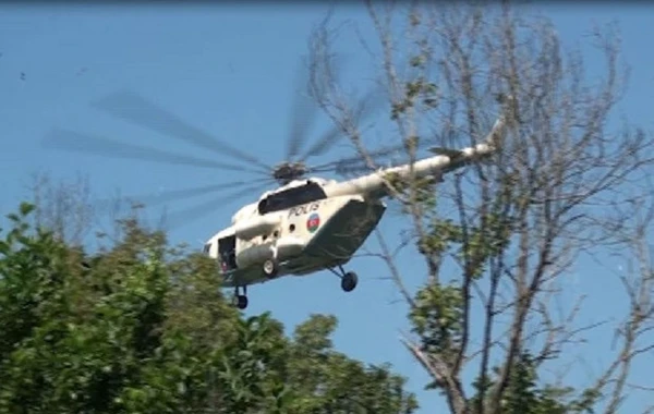 Azərbaycanda xüsusi əməliyyat: Narkobaron helikopterin müşayiəti ilə tutuldu - FOTO/VİDEO