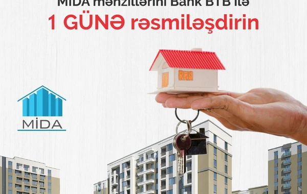 Vətəndaşlar güzəştli mənzillərin kreditləşməsini Bank BTB-yə etibar edir