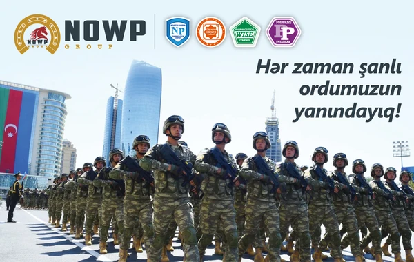 “NOWP Group” şirkətlər birliyi Silahlı Qüvvələrə Yardım Fonduna 225 000 AZN ianə etdi