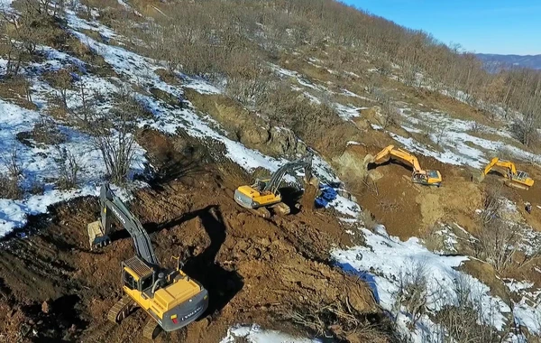 Füzuli-Şuşa yeni avtomobil yolu ilə qısa müddət ərzində hərəkət təmin olunacaq - VİDEO