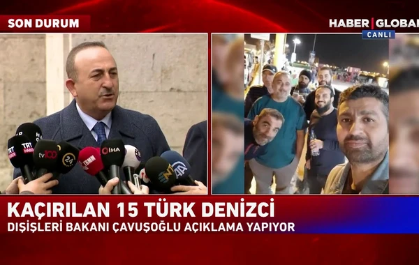 Çavuşoğlu dəniz quldurları tərəfindən öldürülən azərbaycanlı dənizçidən danışdı - VİDEO