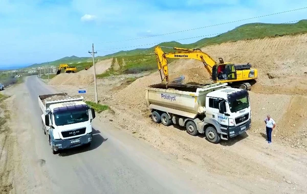 Xudafərin-Qubadlı-Laçın avtomobil yolunun tikintisinə başlanılıb - FOTO