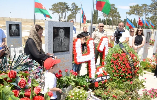 Şəhid mayorun doğum günü qeyd olunub - FOTO