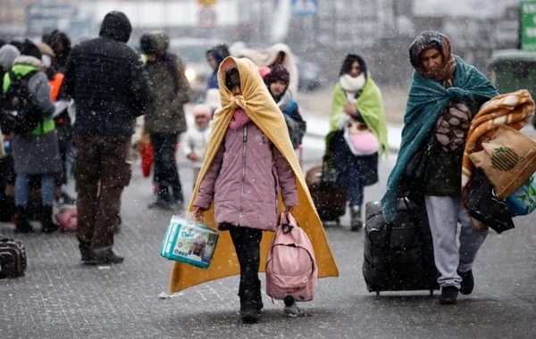 Ukraynanı tərk edən insanların sayı açıqlandı