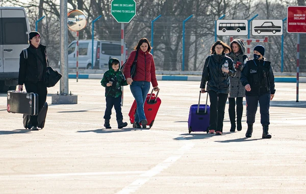 Bir həftə ərzində Ukraynanı 1 milyon insan tərk edib - FOTO