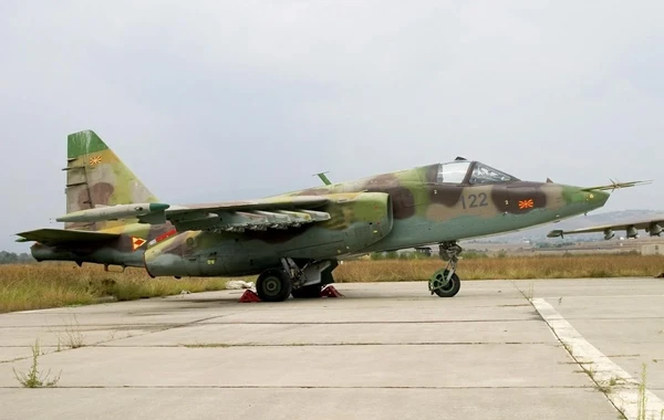 Donetskdə Rusiyanın "Su-25" qırıcısı vuruldu