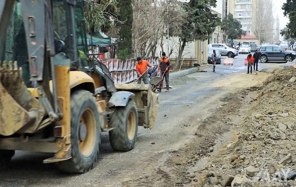 Bakıda 6 küçədə təmir işlərinə start verilib