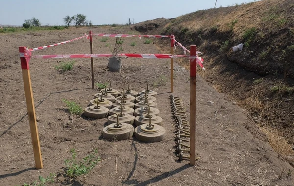 Ötən ay azad edilən ərazilərdə aşkarlanan minaların sayı açıqlanıb