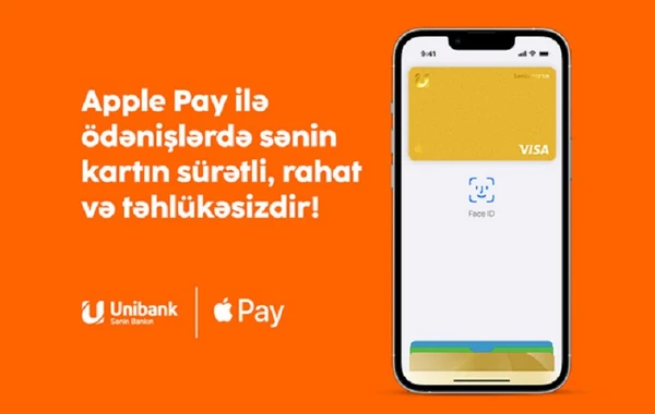 Unibank müştərilərinin Apple Pay əməliyyatlarının sayı 1 milyonu ötüb