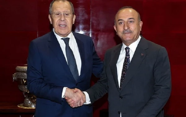 Çavuşoğlu və Lavrov görüşüblər - FOTO