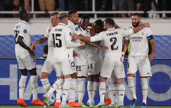 "Real Madrid" 5-ci dəfə UEFA Super Kubokunun qalibi olub