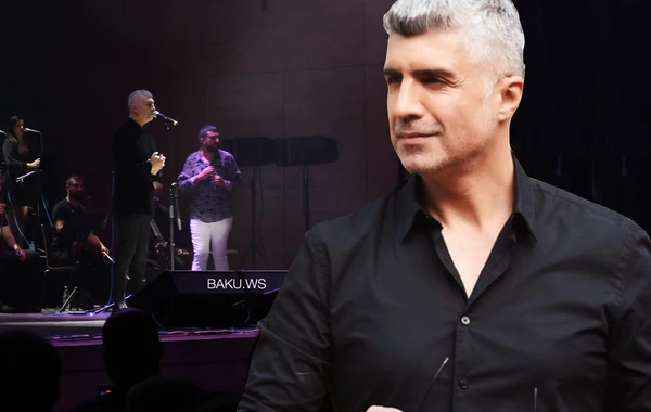 Özcan Deniz Bakı konsertində Firuzədən danışdı: "Onu tapsam, çoxlu öpəcəm" - FOTO