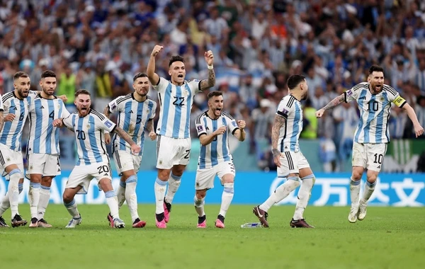 DÇ-2022: Argentina millisi yarımfinalda Xorvatiyaya rəqib olub - YENİLƏNİB