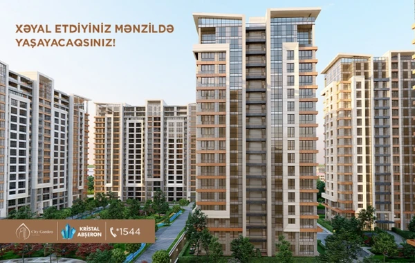 Xəyal etdiyiniz mənzildə yaşayacaqsınız! - "City Garden Narimanov" - FOTO/VİDEO