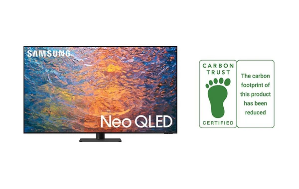 Samsung-un Yeni Neo QLED Televizor Seriyası Carbon Trust-ın “CO2 Azaldılması Sertifikatı”na layiq görülüb