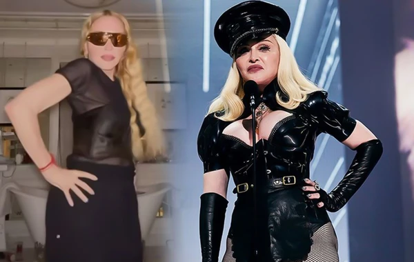 Rəqs videosunu paylaşan Madonna: "Hərəkət edə bildiyim üçün şanslıyam" - VİDEO