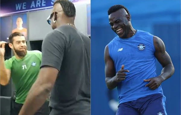 Balotelli Şahruddinlə komanda yoldaşı oldu - FOTO/VİDEO