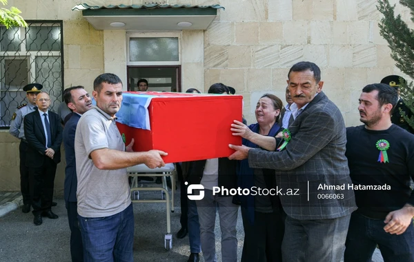 30 il sonra Xocavənddə meyitinin qalıqları tapılan şəxslə vida mərasimi keçirilib - YENİLƏNİB - FOTO