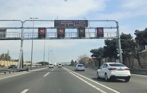 Hava Limanı yolu və Heydər Əliyev prospektində sürət həddi əvvəlki vəziyyətinə qaytarılıb