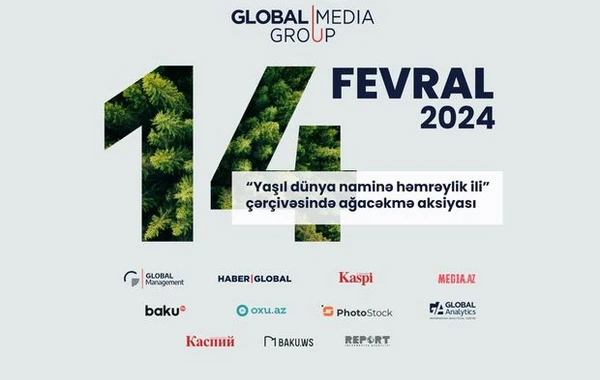 “Global Media Group” “Yaşıl dünya naminə həmrəylik ili” çərçivəsində ağacəkmə aksiyası keçirib - FOTO