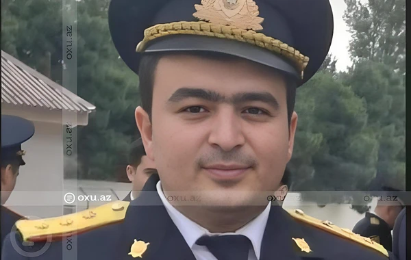 Azərbaycanda polis zabiti faciəli şəkildə öldü