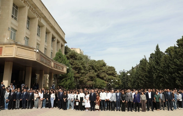 Bakı Dövlət Universiteti və Qarabağ Universitetində şəhidlərin xatirəsi yad edilib