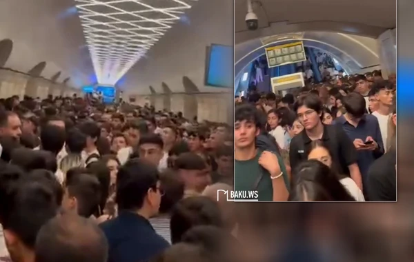 Dərs ili başladıqdan sonra metroda yaranmış DƏHŞƏTLİ SIXLIQ