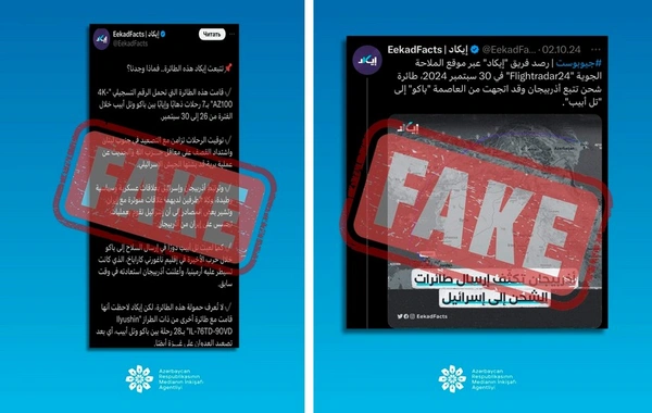 MEDİA: "EekadFacts" internet resursunda ölkəmiz barədə məlumat reallığı əks etdirmir