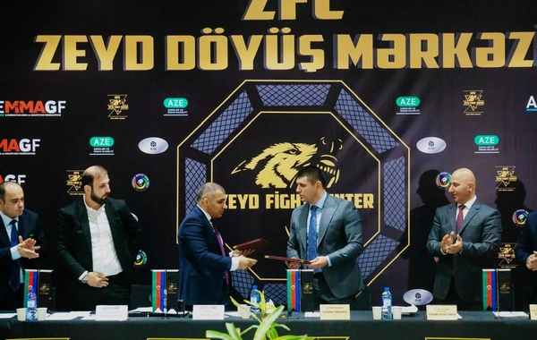 Zeyd Döyüş Mərkəzi ilə MMA və Grappling Federasiyası arasında Əməkdaşlıq Memorandumu imzalanıb