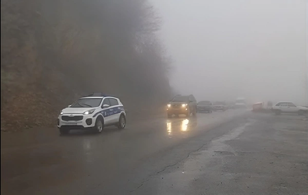 Yol polisindən yağışlı hava ilə bağlı AÇIQLAMA