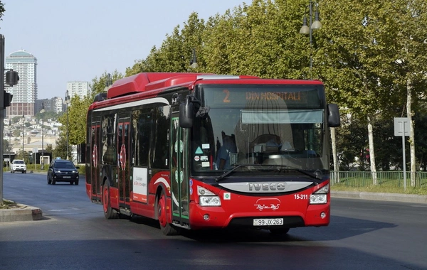 Bakıda 5 müntəzəm avtobus marşrutunun hərəkət istiqaməti dəyişdirilib