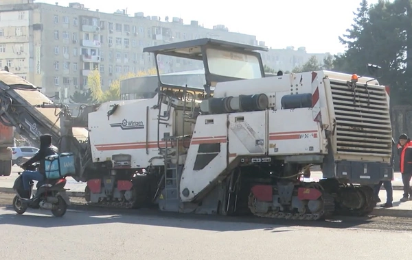 Ukrayna dairəsində aparılan təmir işləri nəqliyyatın hərəkətini daha da çətinləşdirib