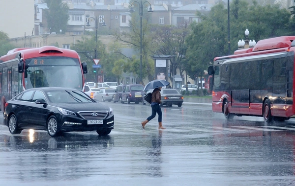 Bu gündən Bakıda güclü leysan yağacaq - XƏBƏRDARLIQ