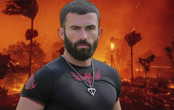 "Survivor" iştirakçısının Los-Ancelesdəki evi, maşını yanıb kül oldu