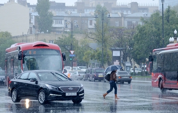 Bu gündən Bakıda güclü leysan yağacaq - XƏBƏRDARLIQ