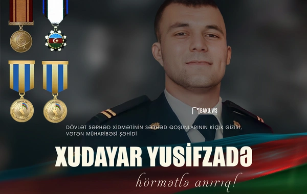 Xudayar Yusifzadənin şəhid olduğu gündür