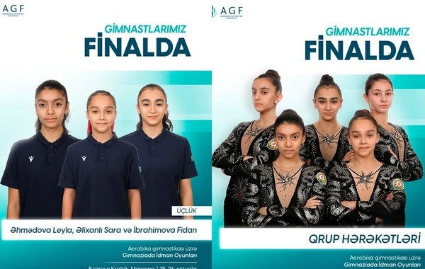 Azərbaycan gimnastları Gimnaziadada finala vəsiqə qazanıblar