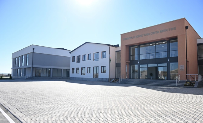 İlham Əliyev Cəbrayılın Horovlu kəndinin birinci mərhələsinin açılışında iştirak edib İlham Əliyev Cəbrayılın Horovlu kəndinin birinci mərhələsinin açılışında iştirak edib