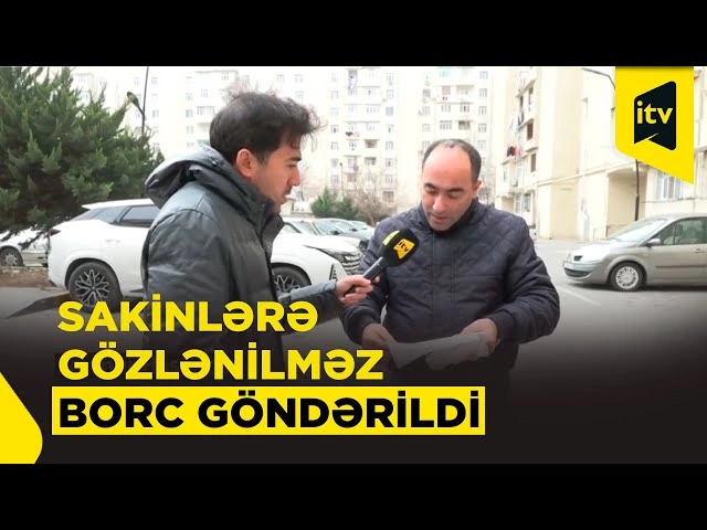 Xəbərdarlıq edilmədi, borc yazıldı: Bələdiyyə ilə sakinlər arasında qalmaqal