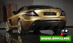 SLR McLaren от MANSORY – золото с карбоном