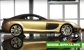 SLR McLaren от MANSORY – золото с карбоном
