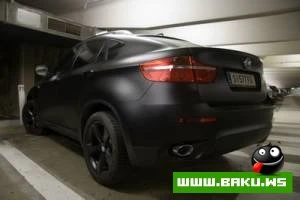 Bmw X6 Matte Black