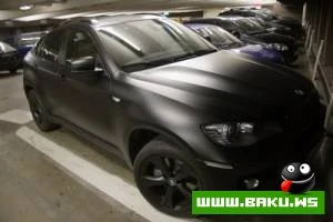 Bmw X6 Matte Black