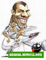Mehshur Futbolchularin Karikaturalari