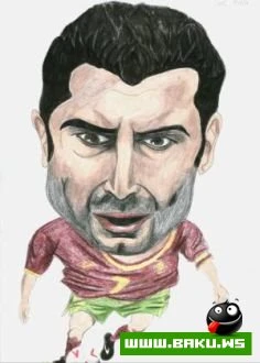 Mehshur Futbolchularin Karikaturalari